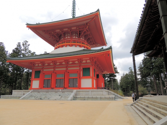 和歌山 真言宗総本山 根本大塔（こんぽんだいとう）