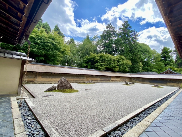 龍安寺 方丈庭園の枯山水