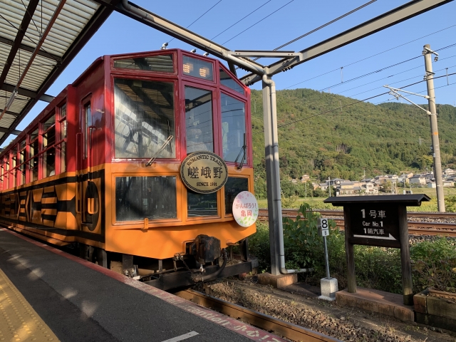 嵯峨野トロッコ列車 亀岡駅