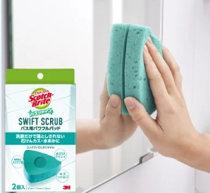 スコッチブライト バスシャイン SWIFT SCRUB バス用 パワフルパッド B-835TJ